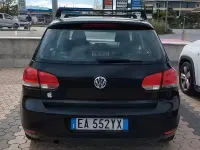 Usata VW Golf VI 105 CV (77 kW) 2010 Nero Utilitaria
