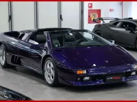 Usata Lamborghini Diablo 530 CV (389 kW) 1998 Blu Cabrio