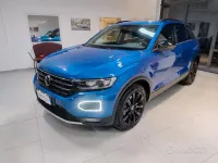 Usata VW T-Roc Advance 150 CV (110 kW) 2021 Blu SUV