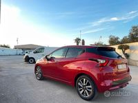 Usata Nissan Micra N-Connecta 121 CV (88 kW) 2017 Rosso Berlina