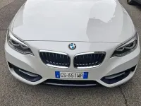Usata BMW 218 Luxury Line 136 CV (100 kW) 2016 Bianco Coupé