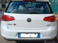 Usata VW Golf VII Sound 90 CV (66 kW) 2014 Bianco Berlina