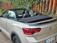 Usata VW T-Roc Cabriolet R-line 150 CV (110 kW) 2021 Grigio Cabrio
