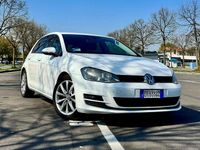 Usata VW Golf VII Highline 105 CV (77 kW) 2013 Bianco Berlina