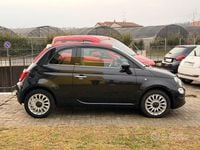 Usata Fiat 500C Lounge 69 CV (50 kW) 2018 Blu Cabrio