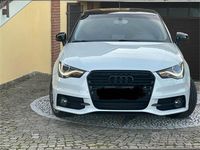Usata Audi A1 90 CV (66 kW) 2015 Bianco Utilitaria