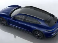 Usata Porsche Taycan Cross Turismo 350 kW (476 CV) 2023 Blu genziana Station wagon