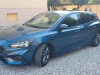 Usata Ford Focus 120 CV (88 kW) 2019 Blu Berlina