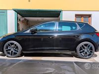 Usata Seat Leon FR 150 CV (110 kW) 2018 Nero Berlina