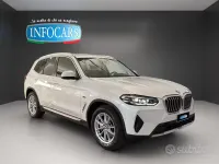 Usata BMW X3 Efficient Dynamics 184 CV (135 kW) 2022 Bianco metallizzato SUV