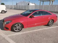 Usata Mercedes E220 170 CV (125 kW) 2015 Rosso Coupé