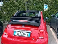 Usata Fiat 500 Sport 95 CV (69 kW) 2017 Rosso Cabrio