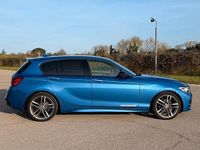 Usata BMW 114 M Sport 95 CV (69 kW) 2017 Blu Utilitaria