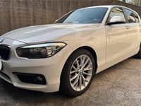 Usata BMW 120 Advantage 190 CV (139 kW) 2017 Bianco Utilitaria