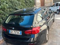 Usata BMW 318 Luxury Line 113 CV (83 kW) 2016 Nero Station wagon
