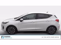Begagnad Ford Fiesta Titanium 125 HK (91 kW) 2023 Vit Halvkombi