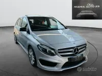 Usata Mercedes B180 Premium 109 CV (80 kW) 2017 Grigio Utilitaria