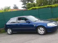 Usata Honda Civic S 90 CV (66 kW) 2000 Blu Berlina
