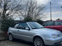 Usata VW Golf 101 CV (74 kW) 2000 Grigio Cabrio