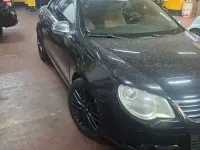 Usata VW Eos 116 CV (85 kW) 2007 Nero Cabrio