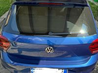 Usata VW Polo 95 CV (69 kW) 2019 Blu Utilitaria