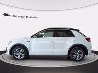 Usata VW T-Roc R-line 150 CV (110 kW) 2022 Bianco/ nero SUV