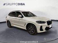 Usata BMW X3 M Sport 190 CV (139 kW) 2022 Bianco SUV
