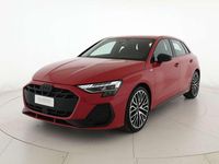 Nuova Audi A3 S-Line 150 CV (110 kW) 2025 Rosso progressivo metallizzato Berlina