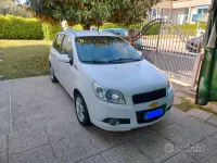 Usata Chevrolet Aveo 84 CV (61 kW) 2009 Bianco Utilitaria