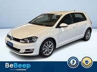 Usata VW Golf VII Comfortline 110 CV (80 kW) 2016 Bianco pastello Berlina