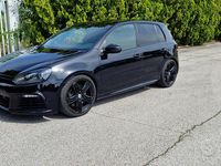 Usata VW Golf VI R 270 CV (198 kW) 2011 Nero Utilitaria