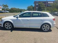 Usata Audi A3 Attraction 140 CV (102 kW) 2010 Bianco Utilitaria