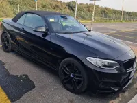 Usata BMW 218 M Sport 150 CV (110 kW) 2017 Nero Cabrio