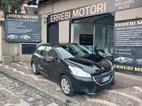 Usata Peugeot 208 Access 68 CV (50 kW) 2013 Nero Utilitaria