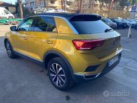Usata VW T-Roc Style 110 CV (80 kW) 2021 Giallo SUV