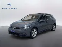 Usata VW Golf VIII Life 110 CV (80 kW) 2021 Dolphin grey metallizzato Berlina