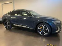 Usata Audi e-tron S-Line 158 kW (215 CV) 2020 Blu/azzurro SUV