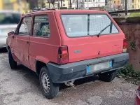 Usata Fiat Panda 39 CV (28 kW) 1999 Rosso Utilitaria