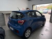 Usata Hyundai i10 Comfort 69 CV (50 kW) 2017 Blu Utilitaria