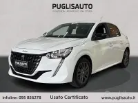 Usata Peugeot 208 Active 101 CV (74 kW) 2022 Bianco Utilitaria