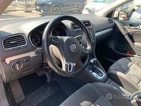 Usata VW Golf VI 122 CV (89 kW) 2010 Bianco Utilitaria