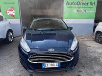 Usata Ford Fiesta Titanium 75 CV (55 kW) 2015 Blu Berlina