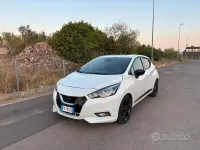 Usata Nissan Micra Tekna 90 CV (66 kW) 2017 Bianco Utilitaria