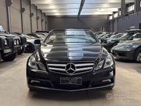 Usata Mercedes E350 Avantgarde 265 CV (194 kW) 2012 Nero metallizzato Cabrio