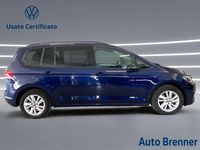 Usata VW Touran Business 122 CV (89 kW) 2021 Blu atlantic met Monovolume