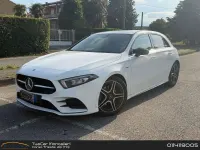 Usata Mercedes A180 AMG Line Premium 116 CV (85 kW) 2021 Bianco Berlina