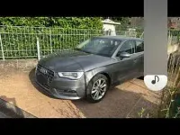 Usata Audi A3 Ambition 110 CV (80 kW) 2014 Grigio Berlina