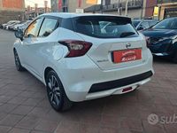 Usata Nissan Micra Tekna 90 CV (66 kW) 2019 Bianco Utilitaria