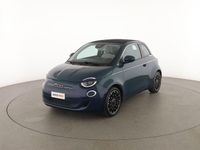 Usata Fiat 500e La Prima 86 kW (118 CV) 2020 Blu Cabrio
