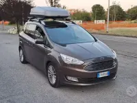 Usata Ford Grand C-Max Titanium 125 CV (91 kW) 2015 Marrone Monovolume